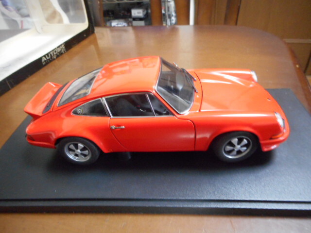 **1/18 Porsche 911 Carrera RS 2.7 orange narrow Duck tail Porsche 911 Carerra RS2.7 Orange 1973 Auto Art Auto art