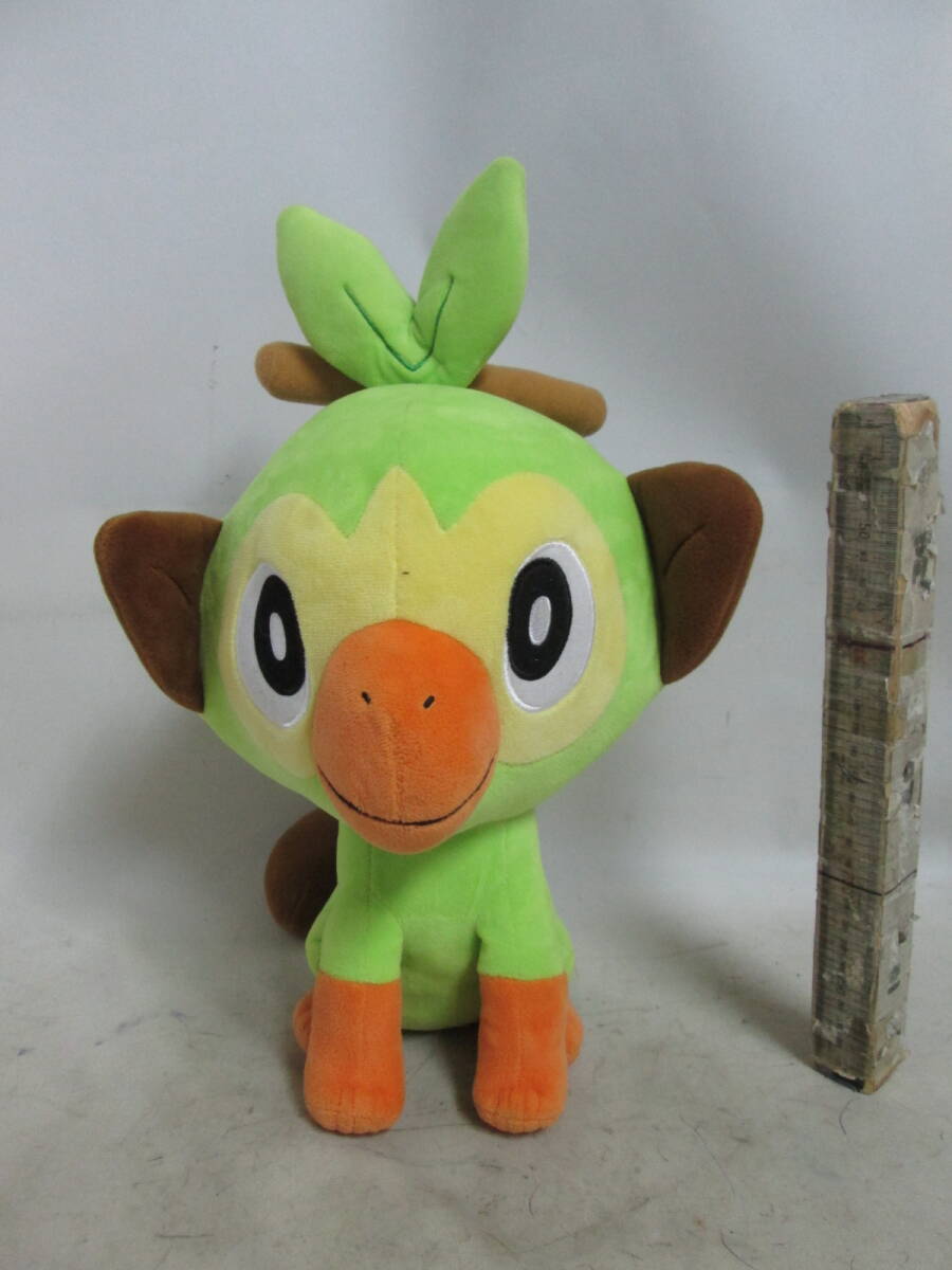 ポケモンセンターオリジナルぬいぐるみ ポケモン サルノリ ぬいぐるみ　H４０ｃｍ　送料は商品説明欄に記入
