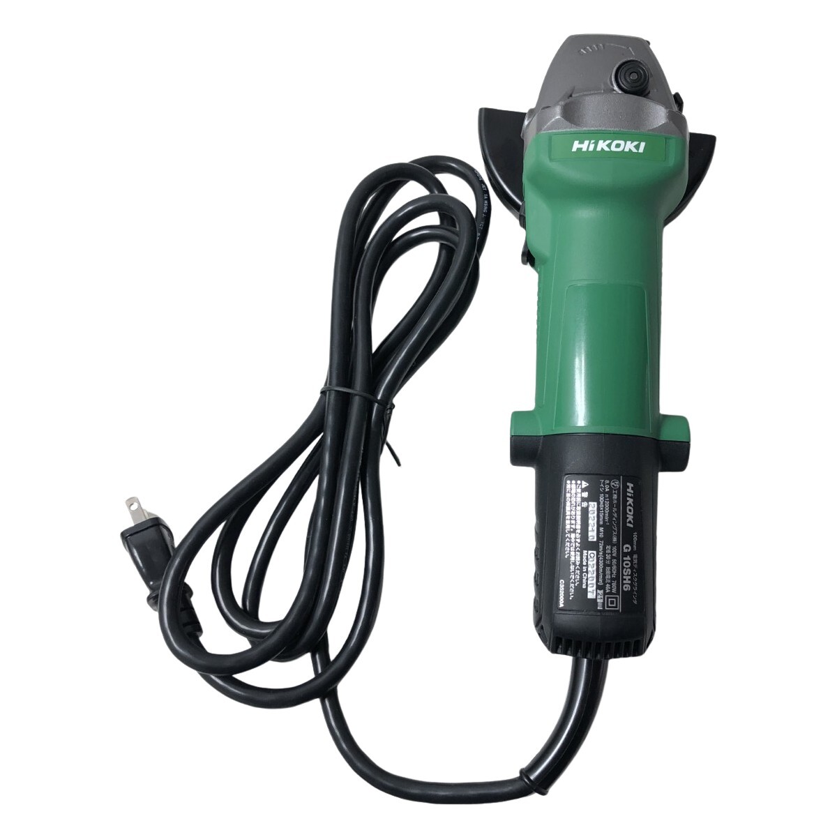 ?? HiKOKI ハイコーキ HiKOKI ハイコーキ　100mm　細径　電気ディスクグラインダ　G10SH6 G10SH6 グリーン 未使用に近い