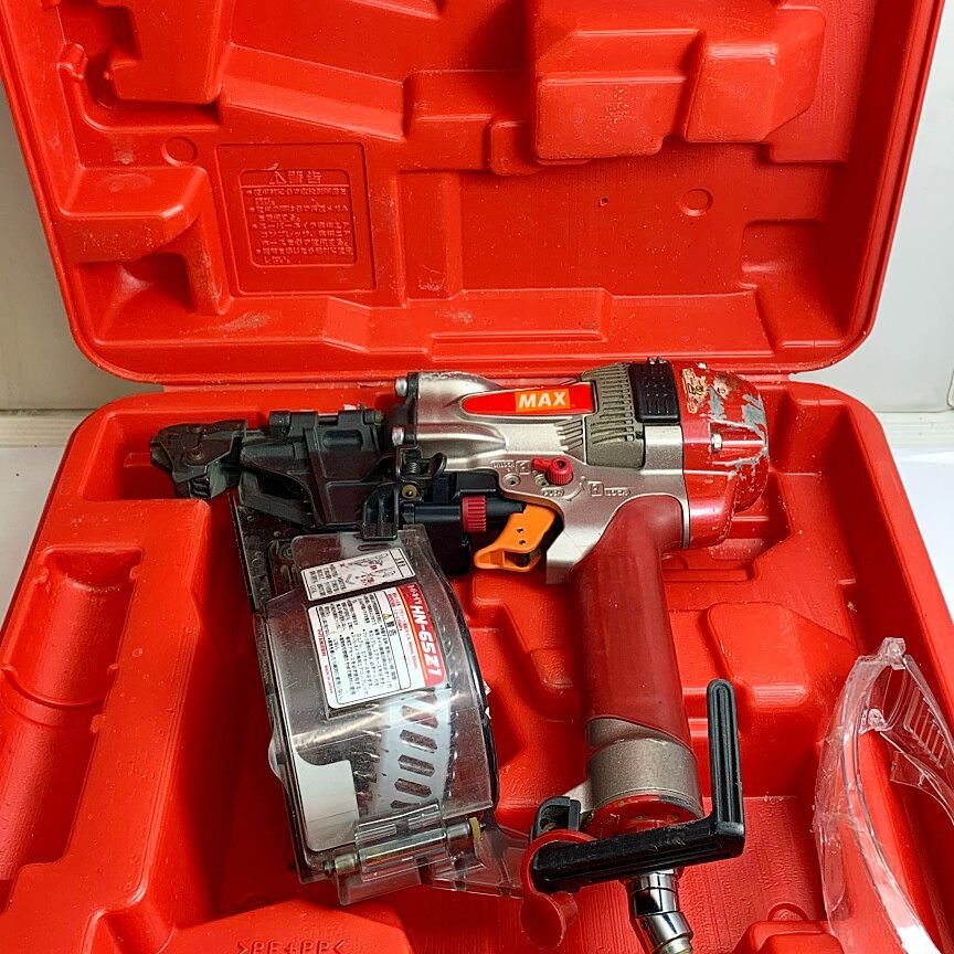 ♭♭ MAX マックス 高圧エア釘打機 スーパーネイラ ケース付 HN ♭♭ MAX マックス 高圧エア釘打機 スーパーネイラ ケース付 HN