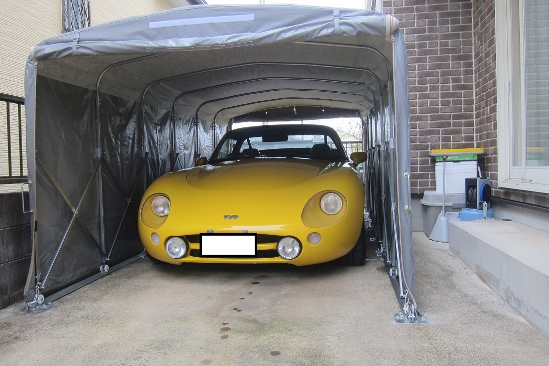ガレージ 車庫 雹で車がへこむ前に ACB-2W(L5000W2300H1750 ガレージ 車庫 雹で車がへこむ前に ACB-2W(L5000W2300H1750