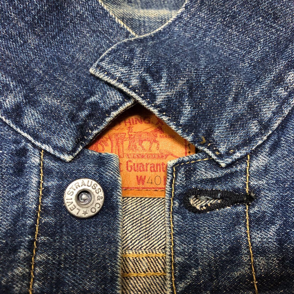 90年代製】LEVI'Sリーバイス506デニムジャケットGジャン1st大戦 90年代製】LEVI'Sリーバイス506デニムジャケットGジャン1st大戦