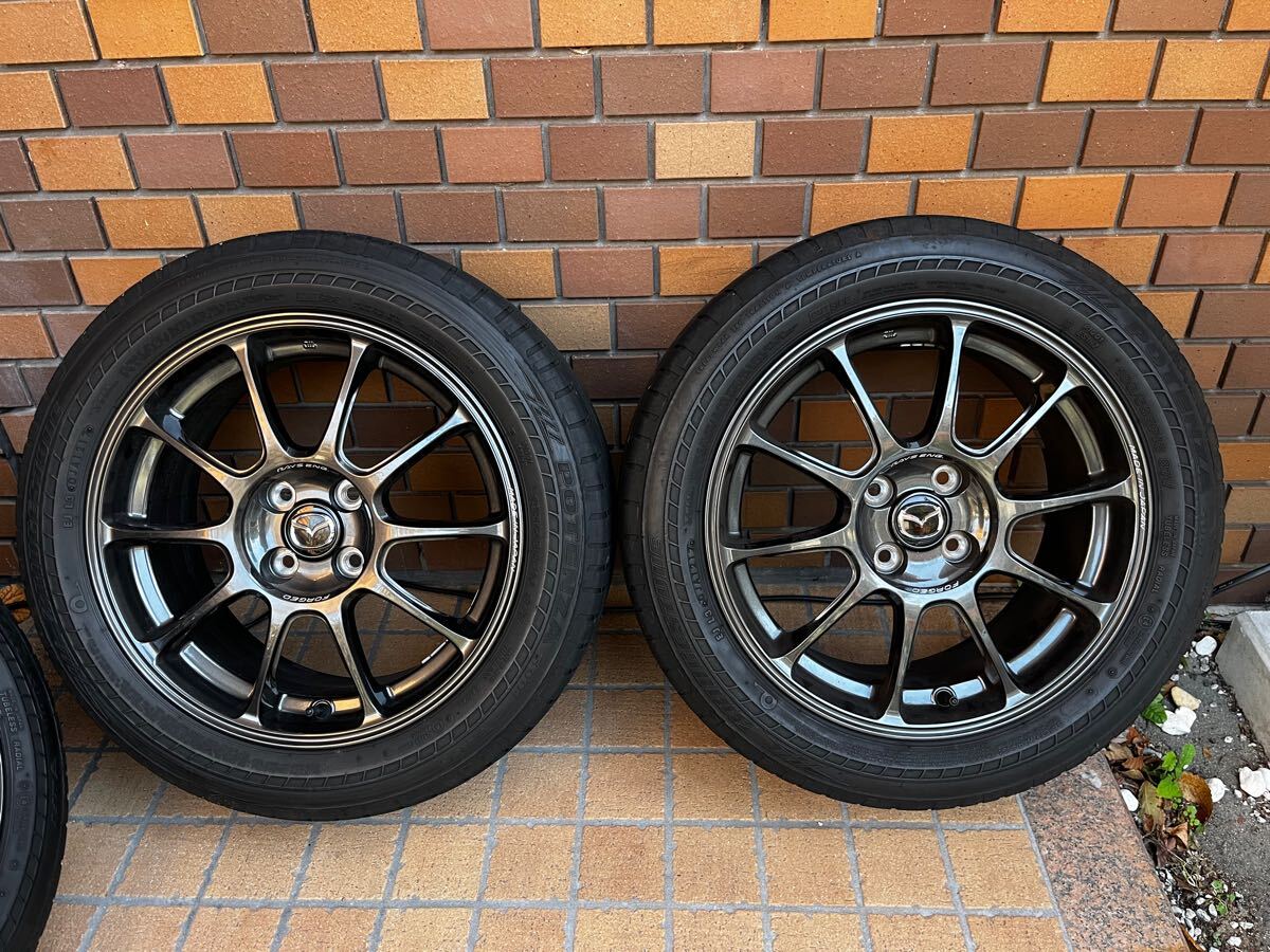 NDロードスター純正オプションRAYS ZE40 美品 タイヤ付き RF NDロードスター純正オプションRAYS ZE40 美品 タイヤ付き RF