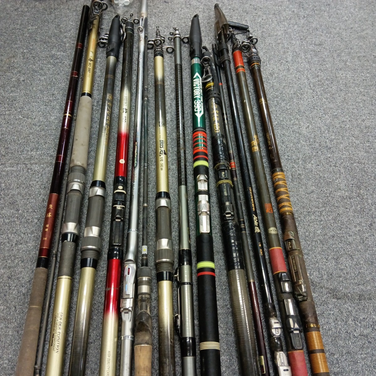 E12z11 がま磯 DAIWA ロッド 釣竿 釣り竿 大量 まとめ がまかつ