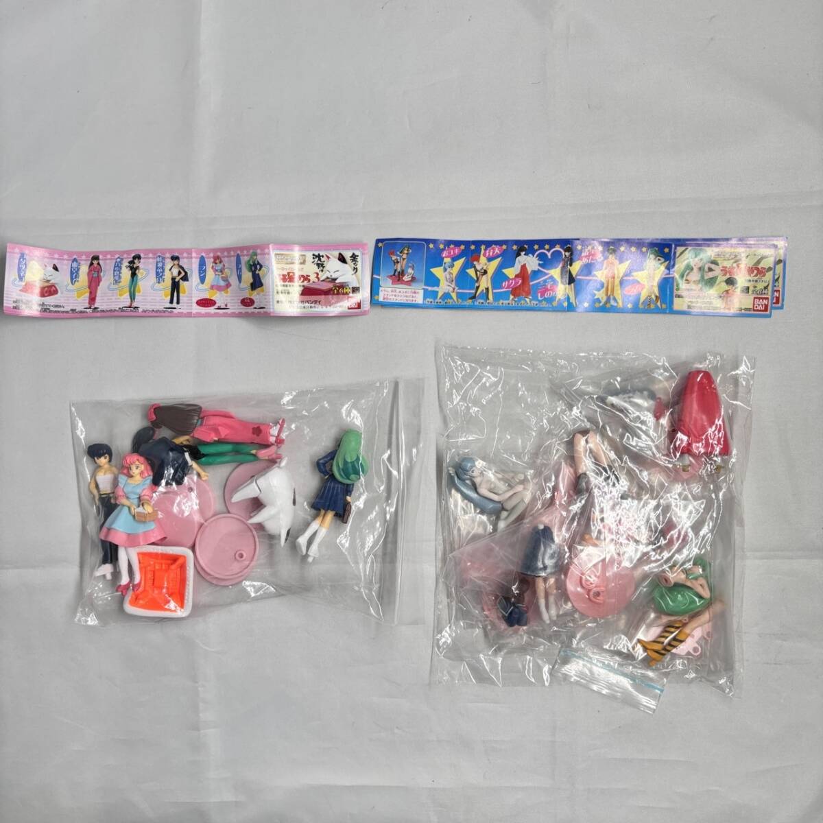 Bandai gashapon HG серии .-.. тяпка -.. Urusei Yatsura 6 вид + 2 7 вид + 3 6 вид все 19 вида комплект