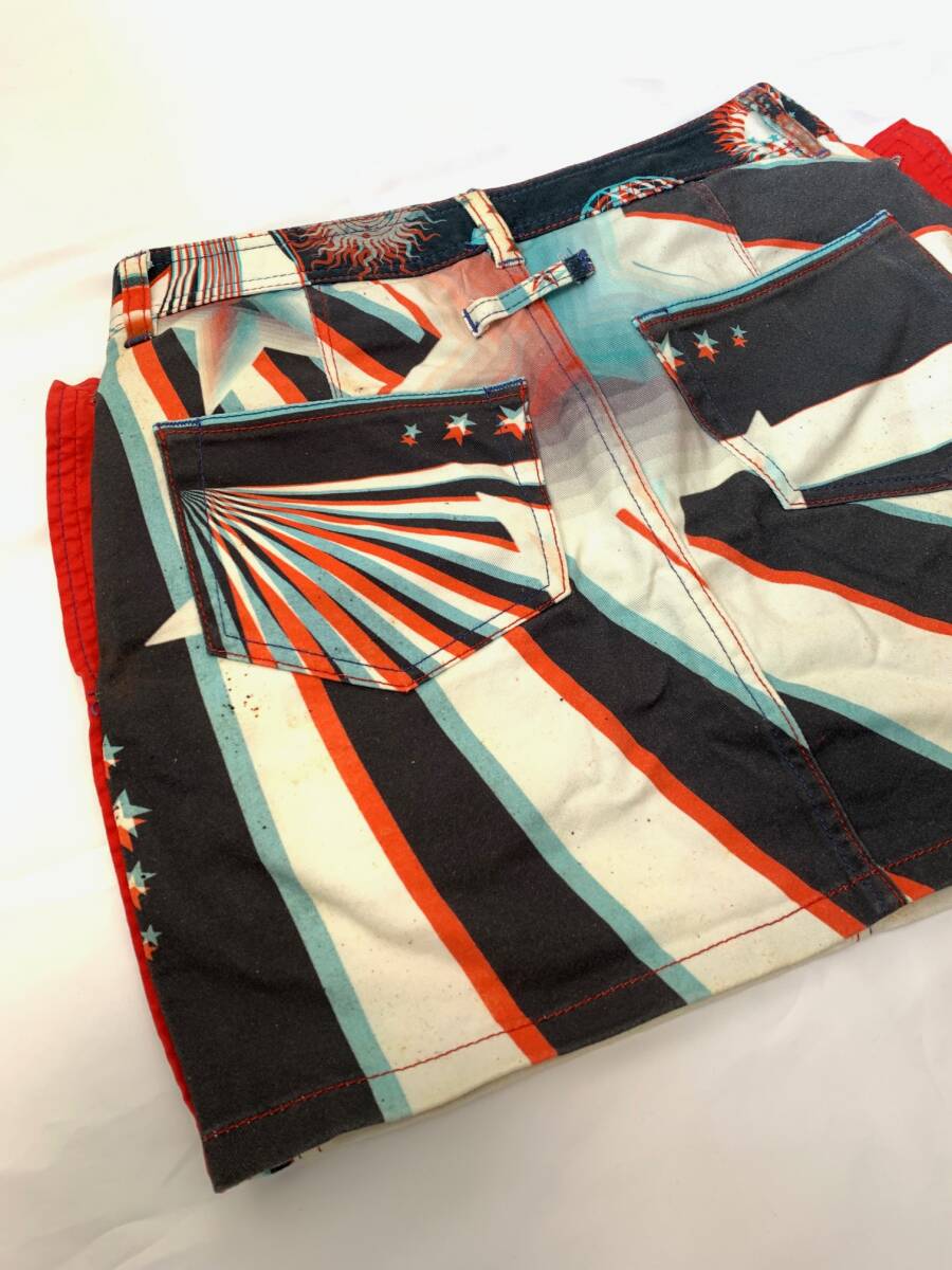 Jean Paul GAULTIER ジャンポールゴルチエ ゴルチェ　アーカイブ　ミニ スカート　宇宙　スペース　archive skirt ヴィンテージ加工