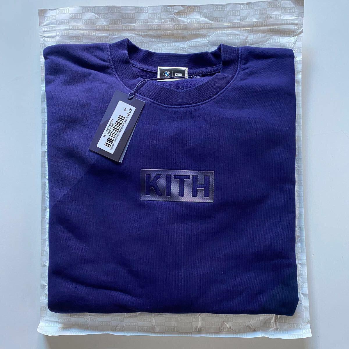 新品 Kith BMW Technoviolet Vintage Nelson Crewneck XL キス 新品 Kith BMW Technoviolet Vintage Nelson Crewneck XL キス