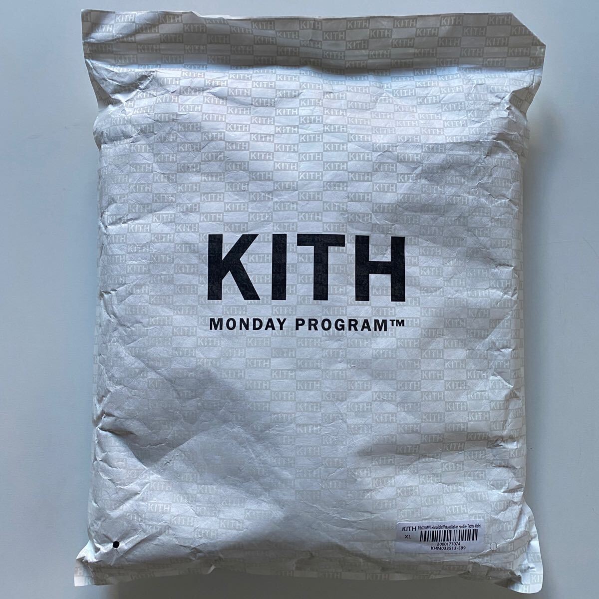 新品 Kith BMW Technoviolet Vintage Nelson Hoodie XL キス 新品 Kith BMW Technoviolet Vintage Nelson Hoodie XL キス