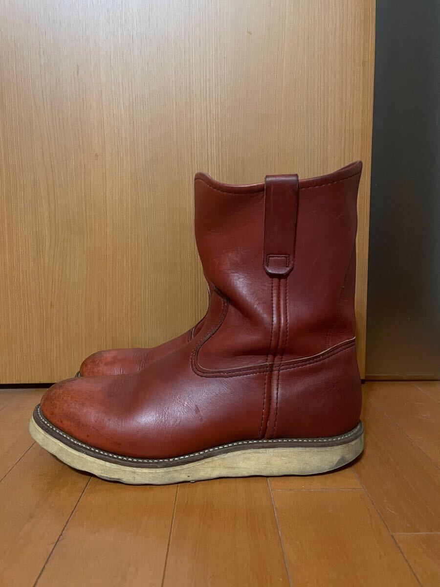  редкий 90s[RED WING]USA производства [866]PECOS BOOTS Red Wing pekos ботинки America производства 90 годы orola комплект Biker ботинки 9E