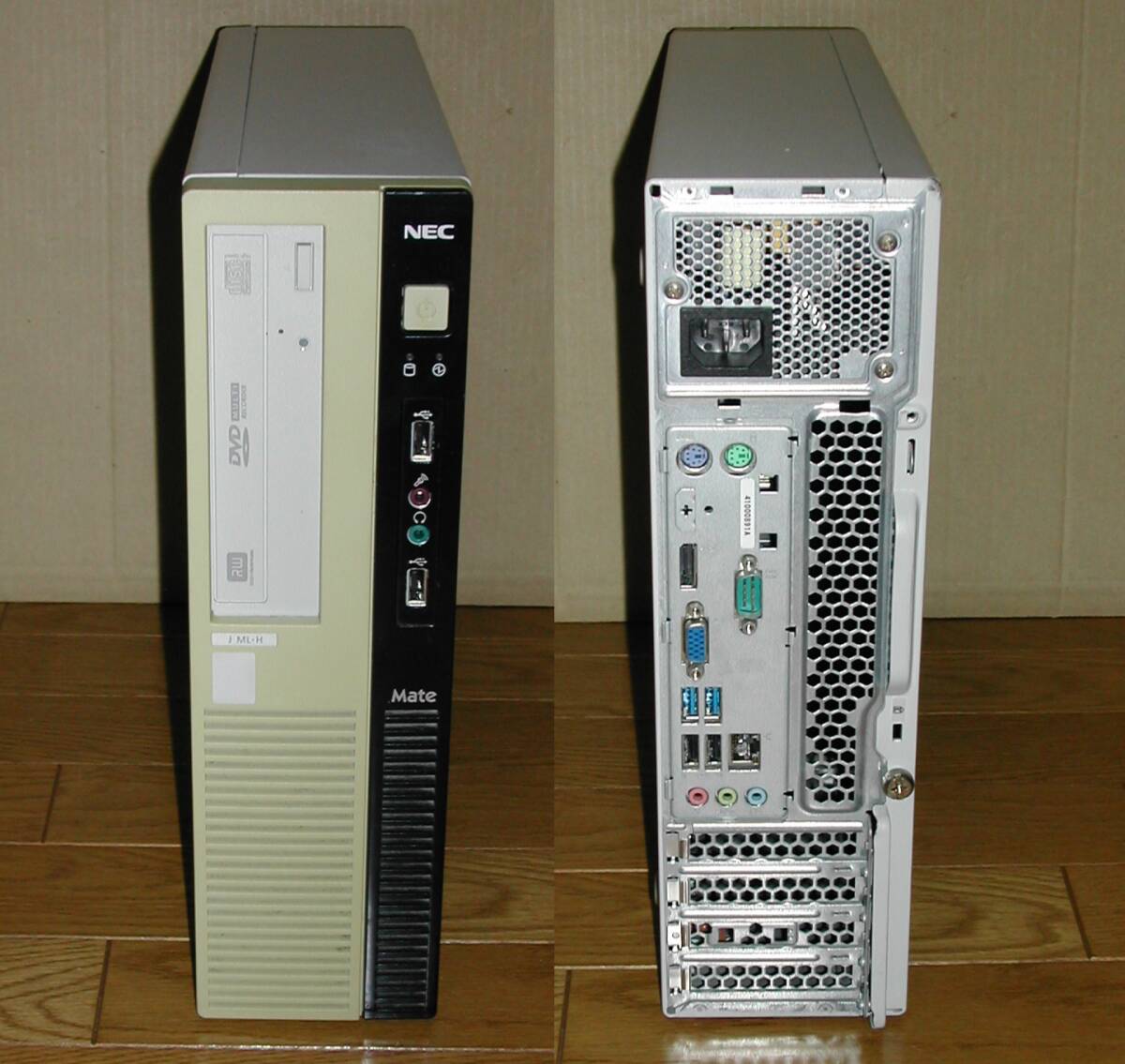 ジャンクPC　NEC Mate J ML-H　WIN10　i3 4170　8G