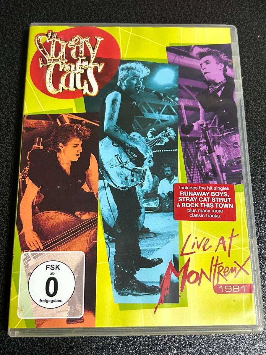 STRAY CATSストレイ・キャッツ「LIVE AT MONTREUX 1981」ライブDVD