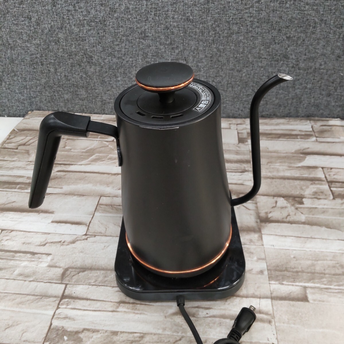 0612k1710 YAMAZEN electric kettle EGL-C1281 black 2024 year made 