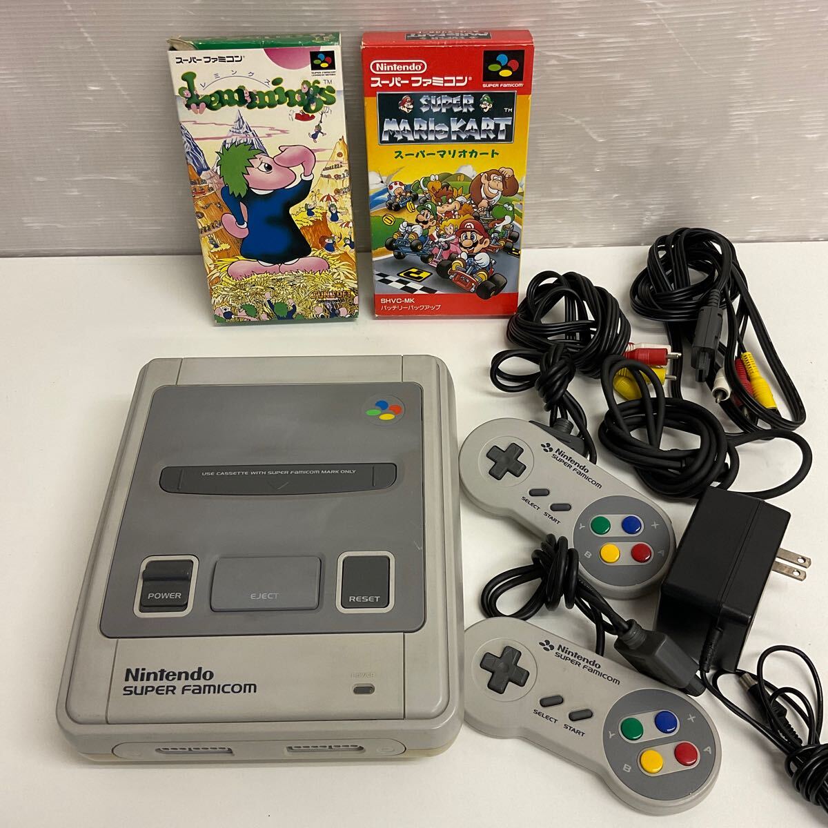 代TW01-80 Nintendo スーパーファミコン 本体 SHVC-001 ソフト コントローラー おまとめ 任天堂 スーパーマリオカート レミングス(本体、アクセサリー)|売買されたオークション情報、Yahoo!オークション(旧ヤフオク!) の商品情報をアーカイブ公開 - オークファン(aucfan 代TW01-80 Nintendo スーパーファミコン 本体 SHVC-001 ソフト コントローラー おまとめ 任天堂 スーパーマリオカート レミングス(本体、アクセサリー)|売買されたオークション情報、Yahoo!オークション(旧ヤフオク!) の商品情報をアーカイブ公開 - オークファン(aucfan