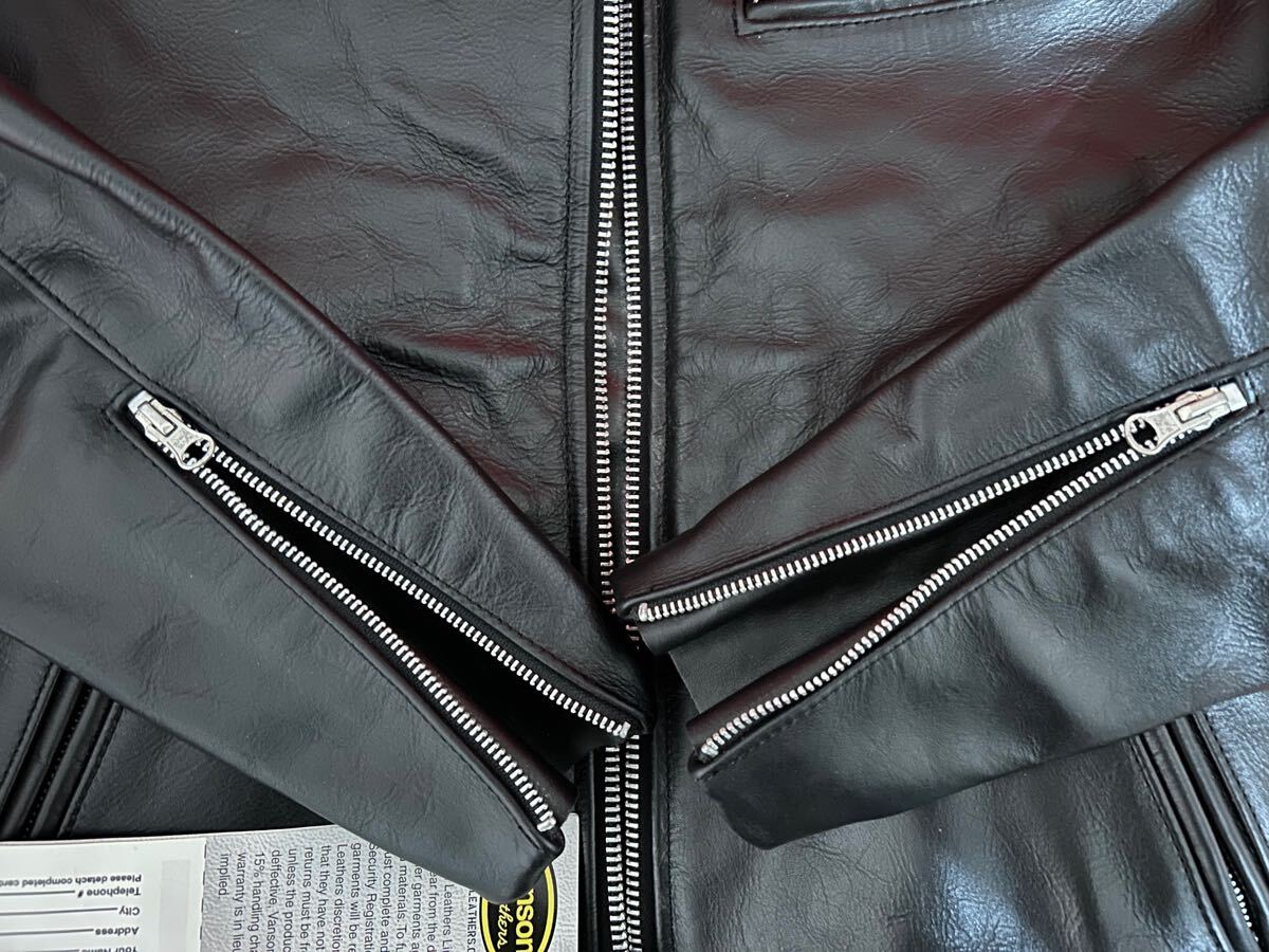 新品未使用 VANSON B バンソン ワンスター シングルライダース 新品未使用 VANSON B バンソン ワンスター シングルライダース