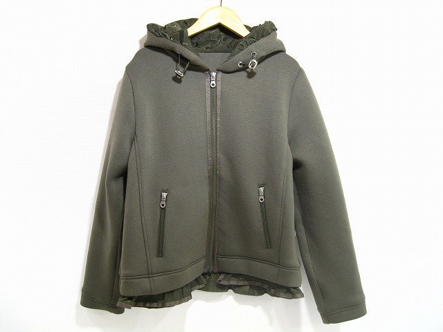 GIPSY BLUE/ジプシーブルー ジップアップパーカー レディース サイズ : 9 カーキ