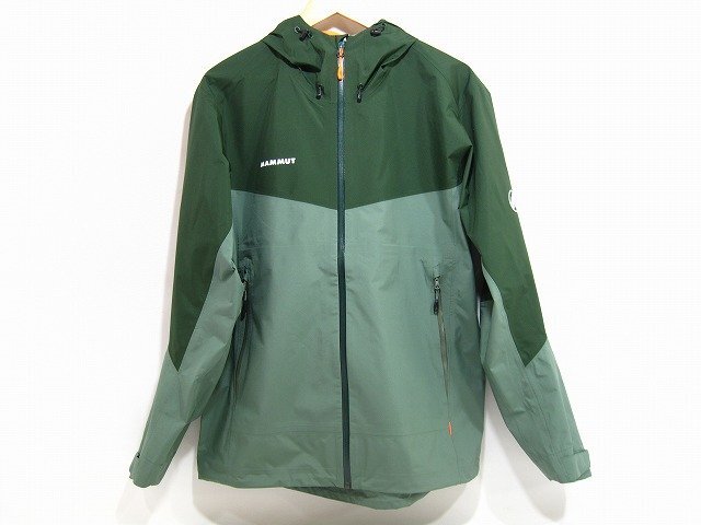 MAMMUT/マムート コンベイツアー ハードジェル ジャケット ゴアテックス マウンテンパーカー メンズ サイズ : XL アウター グリーン