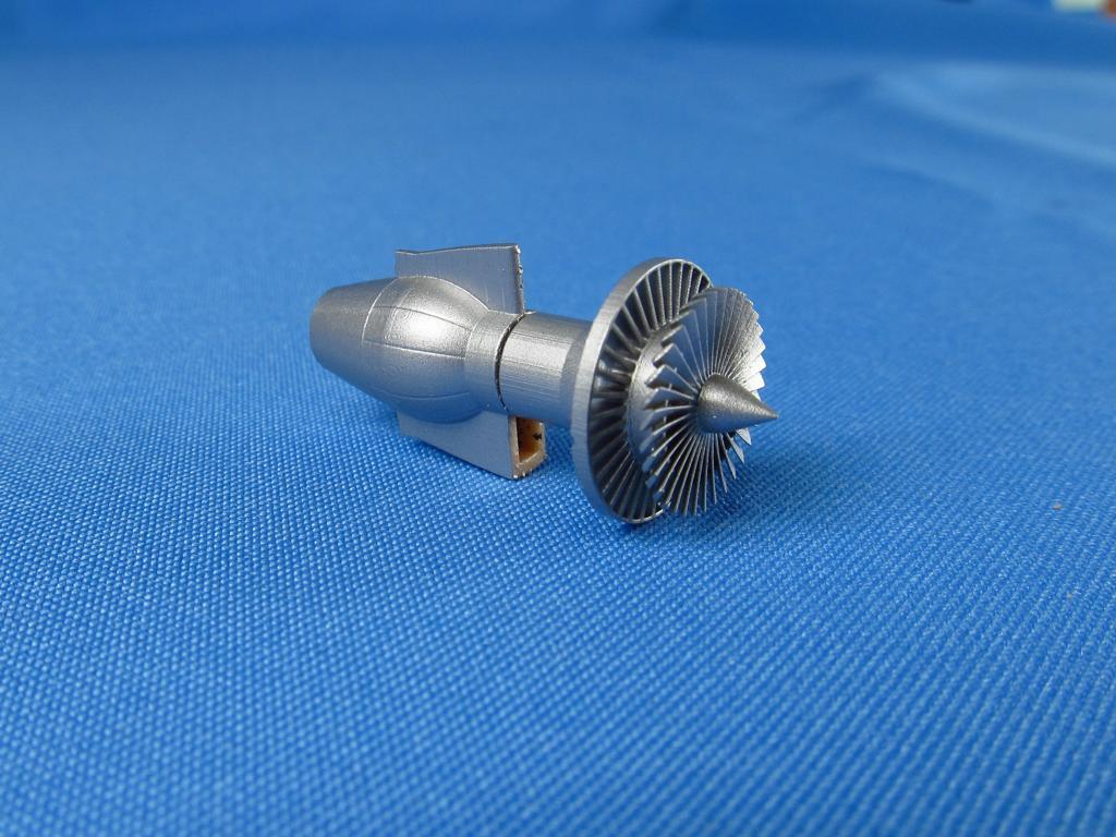 1/144 An-124 ルスラン 3Dプリントエンジン 1:144 Metallic Details MDR14435_画像7