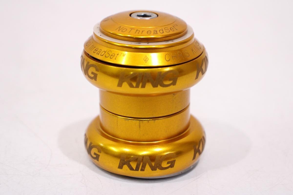 ☆Chris King クリスキング NoThreadSet 1-1/8インチ アヘッドタイプ ヘッドパーツ 美品