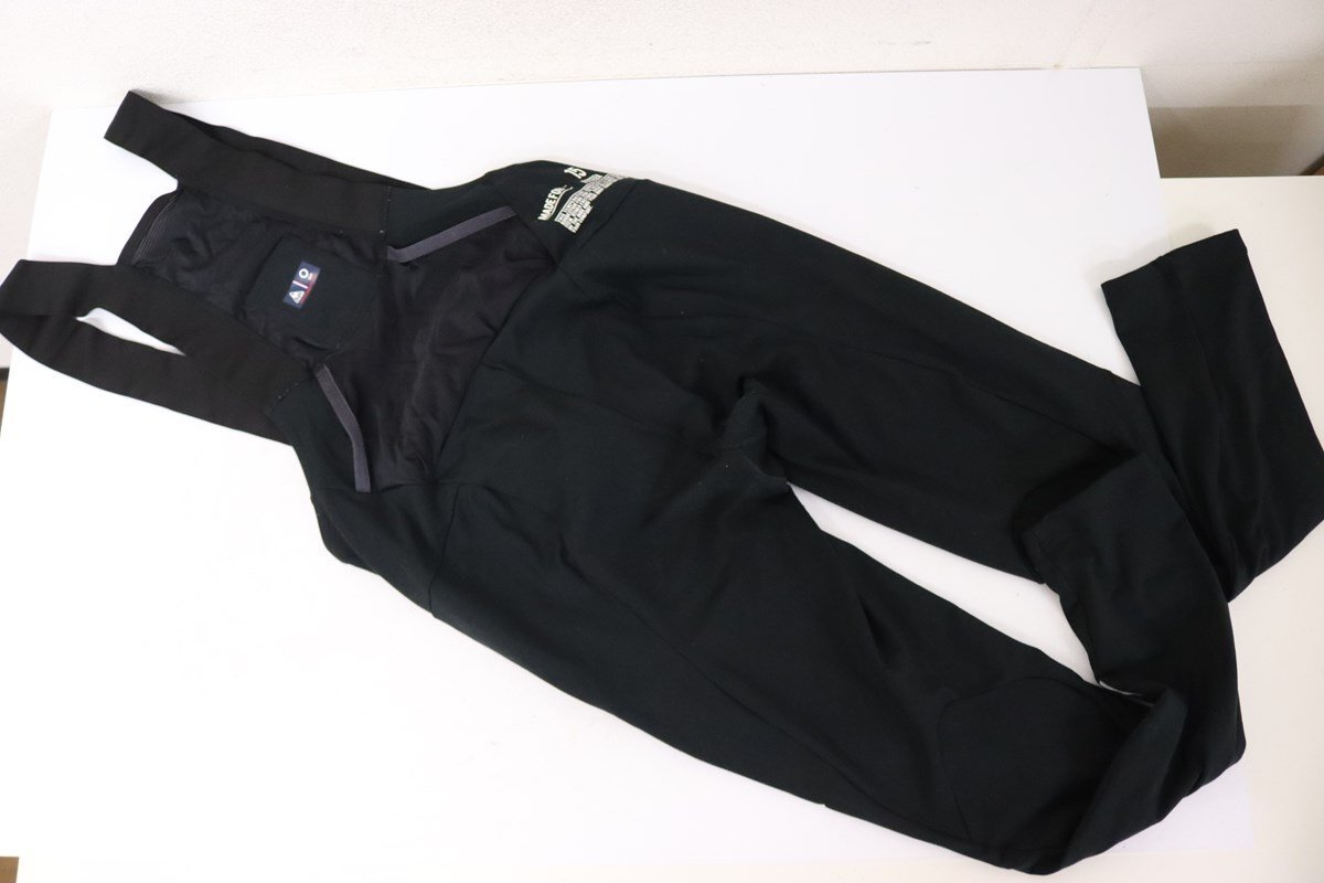 ●Le coq sportif ルコックスポルティフ QCMQGD60 FIT PANTS AUTUMN BIB ビブタイツ Oサイズ_画像2