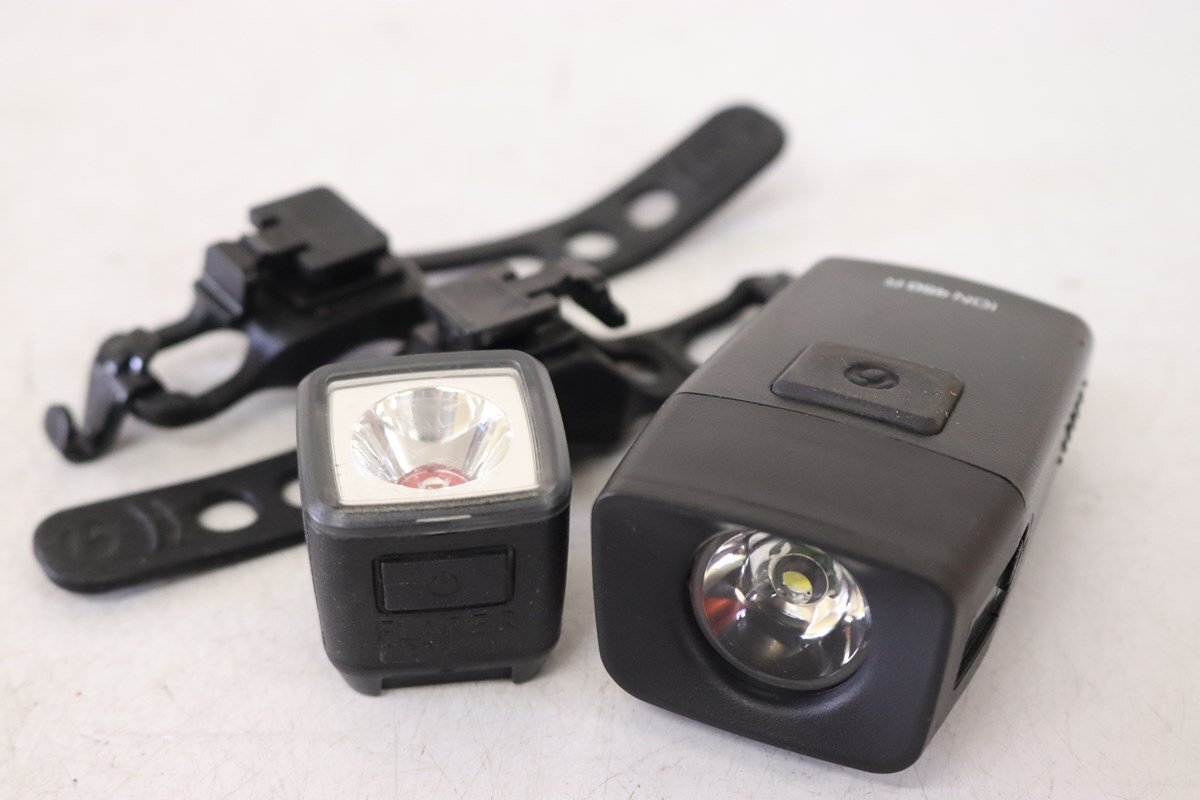 ●BONTRAGER ボントレガー ION 450 R／FLARE R CITY USB充電式 前後ライトセット 美品