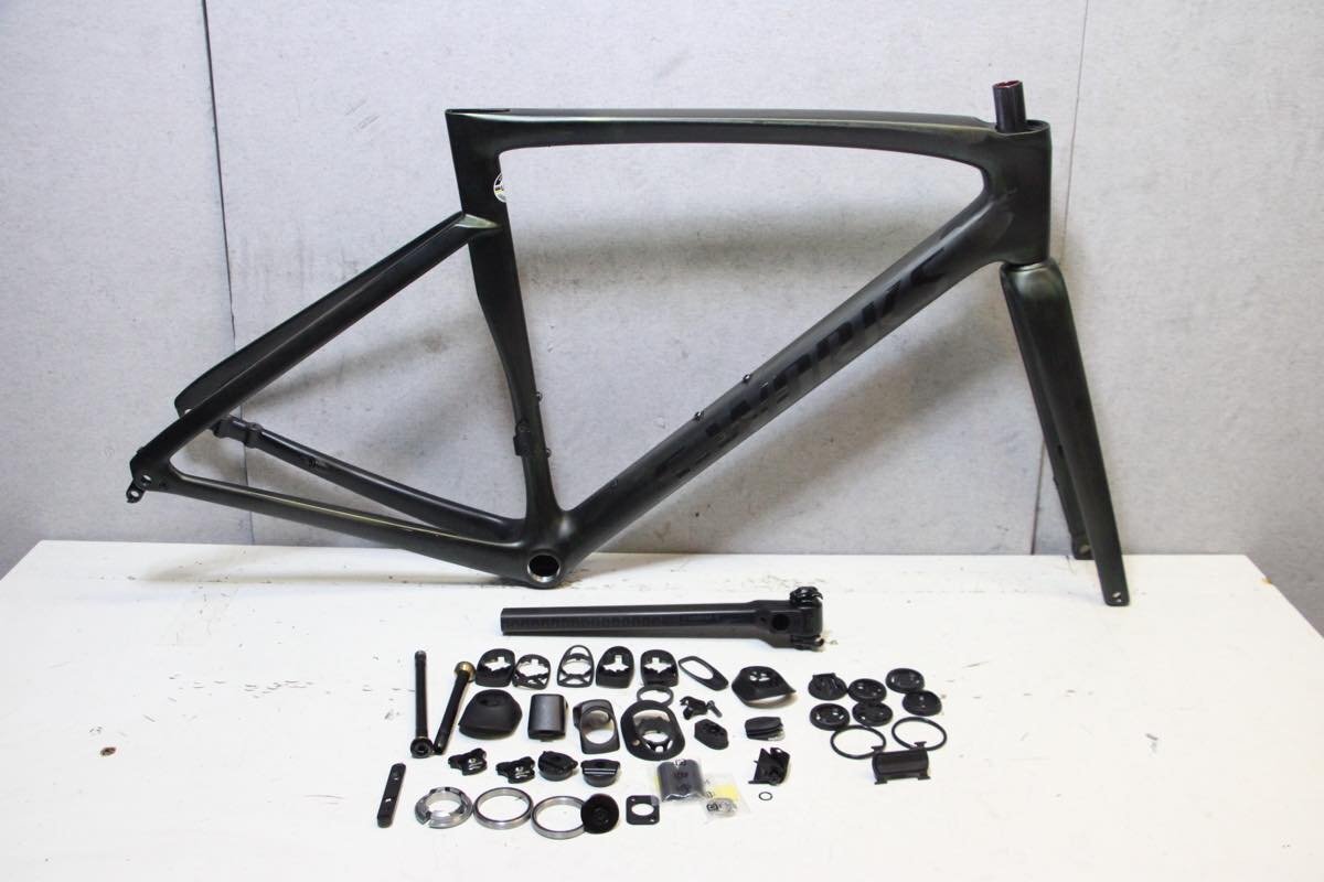 値下げ!! □SPECIALIZED スペシャライズド S-WORKS TARMAC SL7 Green Color Run カーボンフレーム 2020年 54size 超美品