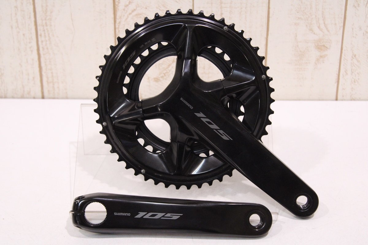 【新作入荷!!】 ★SHIMANO 極上品 BCD:110mm クランクセット 2x12s 50/34T 172.5mm 105 FC-R7100 シマノ セット
