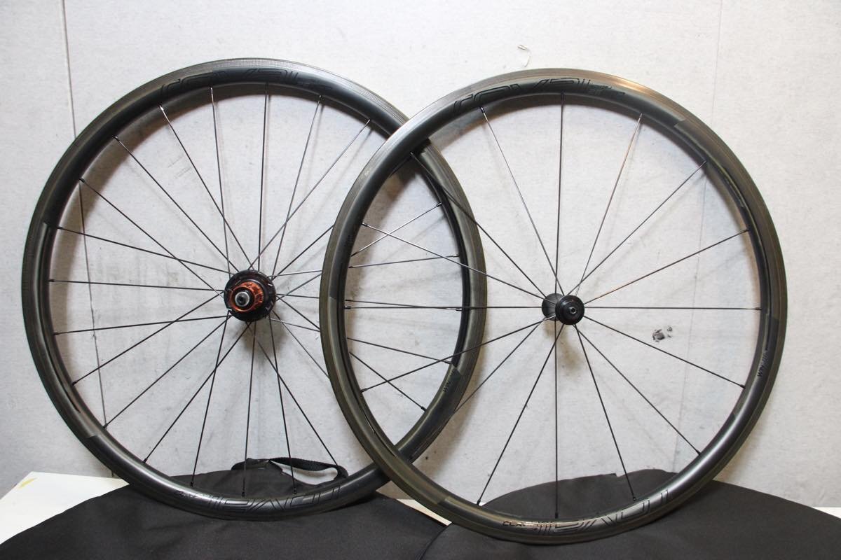 ○ROVAL ロヴァール RAPIDE CLX 32 RIM シマノフリー 11/12s対応 クリンチャー チューブレス カーボンホイールセット