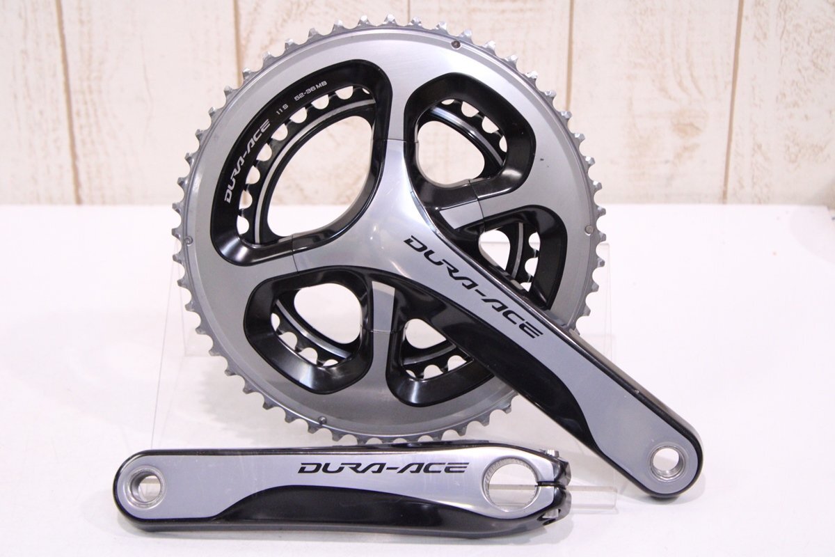 【2024年】お歳暮ギフト 172.5mm DURA-ACE FC-9000 シマノ ★SHIMANO 52/36T BCD:110mm クランクセット 2x11s セット