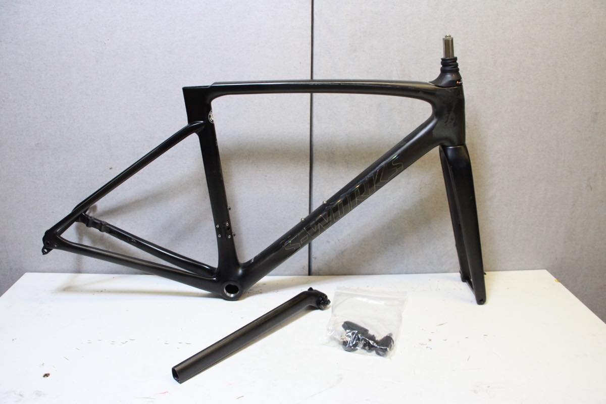 □SPECIALIZED スペシャライズド S-WORKS ROUBAIX カーボンフレーム 2020年 54size 美品 欠品あり