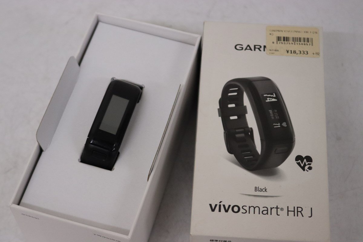 ★GARMIN ガーミン vivo smart HR J 日本語対応 スマートウォッチ 美品