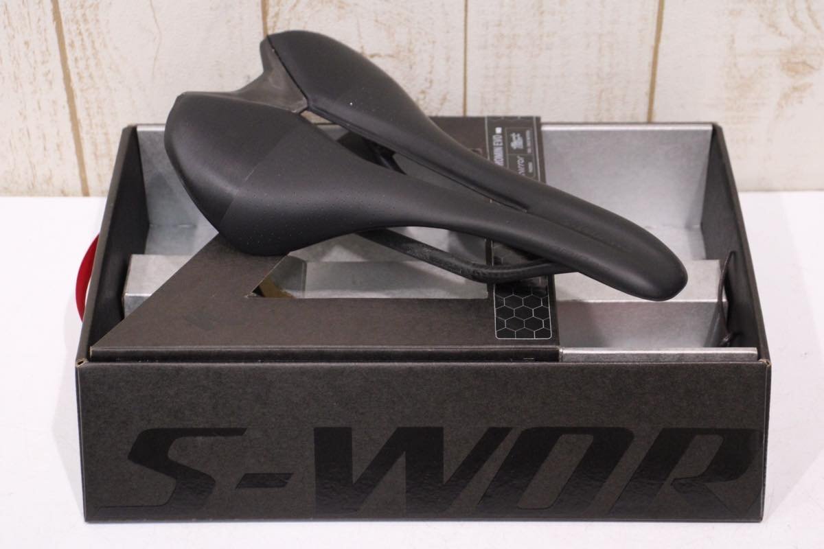 ★SPECIALIZED スペシャライズド S-WORKS POMRN EVO MIRROR サドル カーボンレール 美品