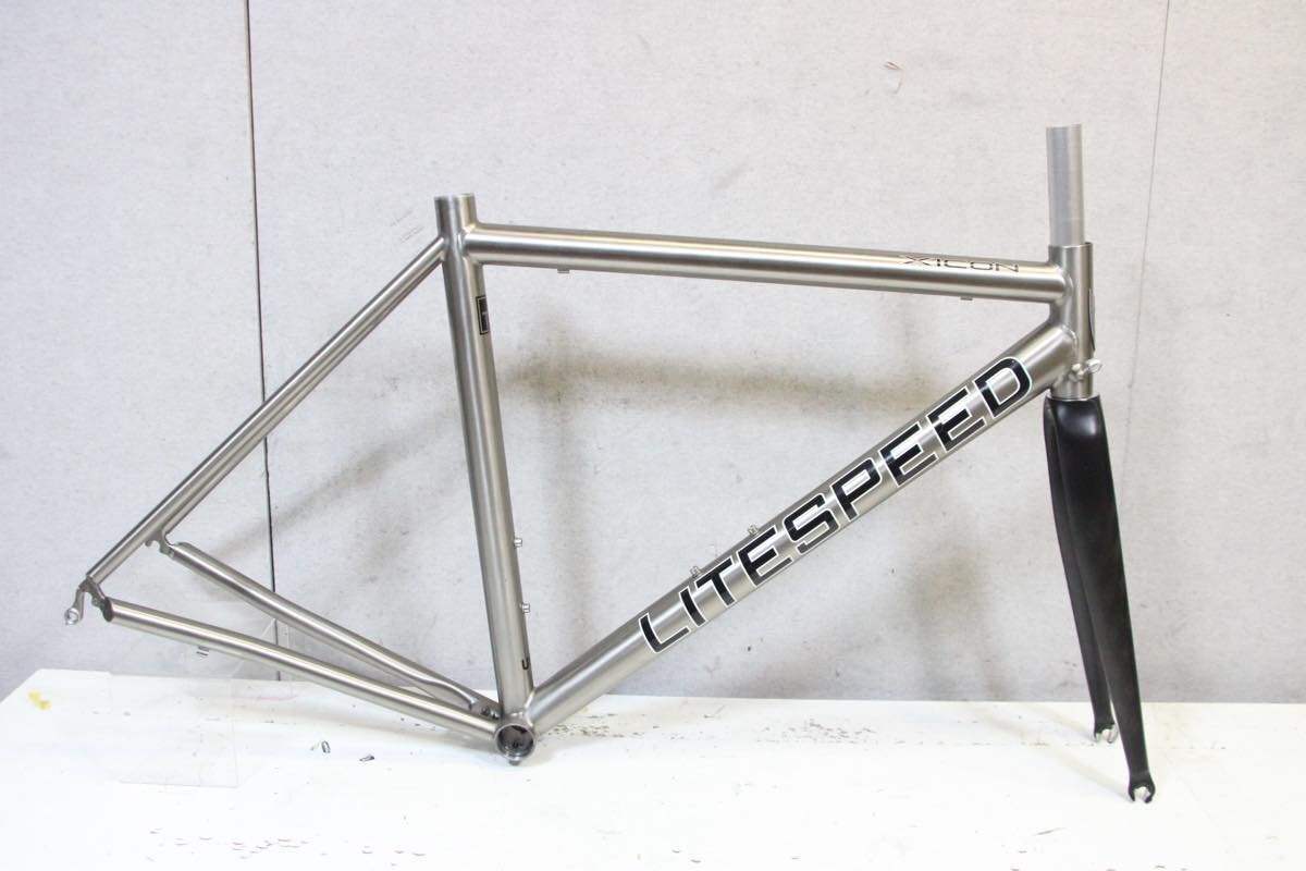 □LITESPEED ライトスピード XICON チタンフレーム Mサイズ 難あり