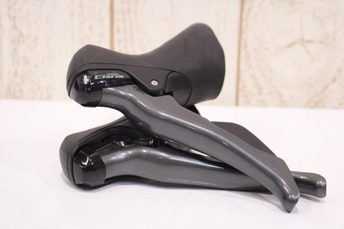 ●SHIMANO シマノ ST-R2000 CLARIS 機械式変速/ブレーキ STIレバー