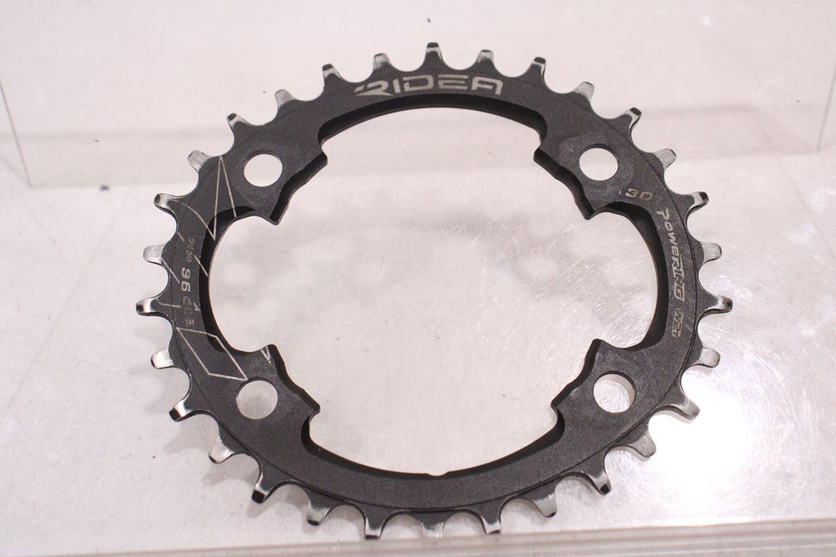 ☆RIDEA リデア POWER RING W2T 30T BCD 96mm 4ARM 楕円チェーンリング