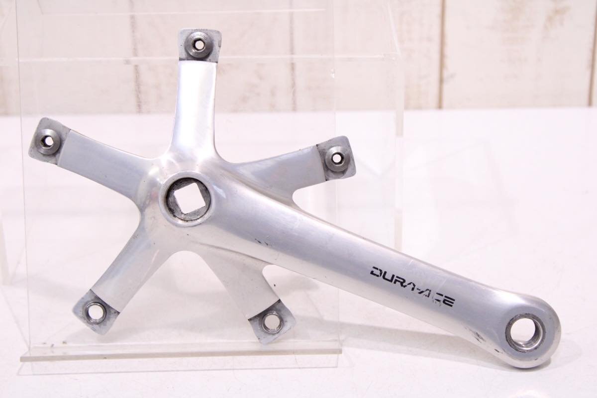 【2024年】お歳暮ギフト ピスト NJS 167.5mm DURA-ACE FC-7600 シマノ ●SHIMANO シングルクランク BCD:144mm 右のみ クランク