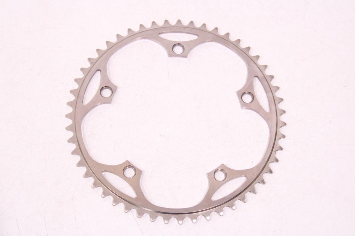 ☆SHIMANO シマノ DURA-ACE 51T BCD 144mm 厚歯 トラックチェーンリング 美品