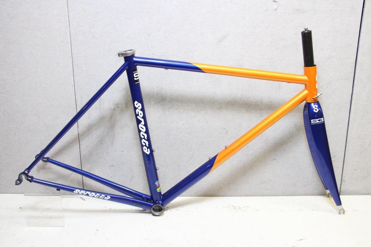 激レア!! □Serotta セロッタ Coeur d'Acie USAハンドメイド クロモリフレーム 500mm(C-T)
