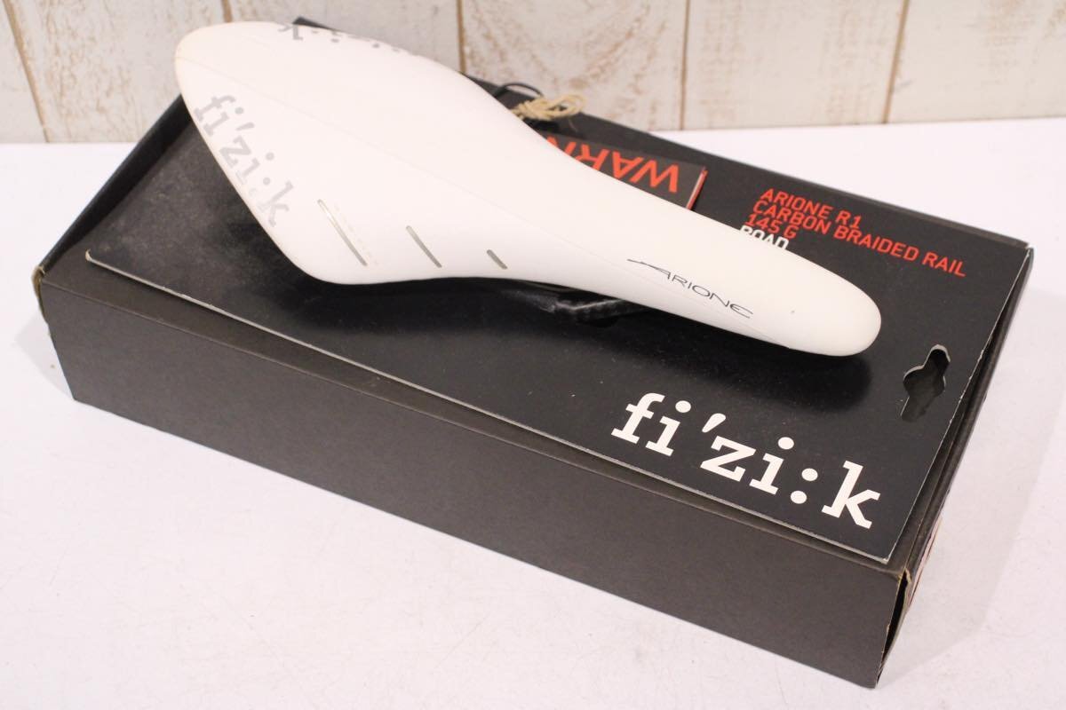 ★fi'zi:k フィジーク ARIONE R1 CARBON BRAIDE RAIL サドル カーボンレール 未使用品