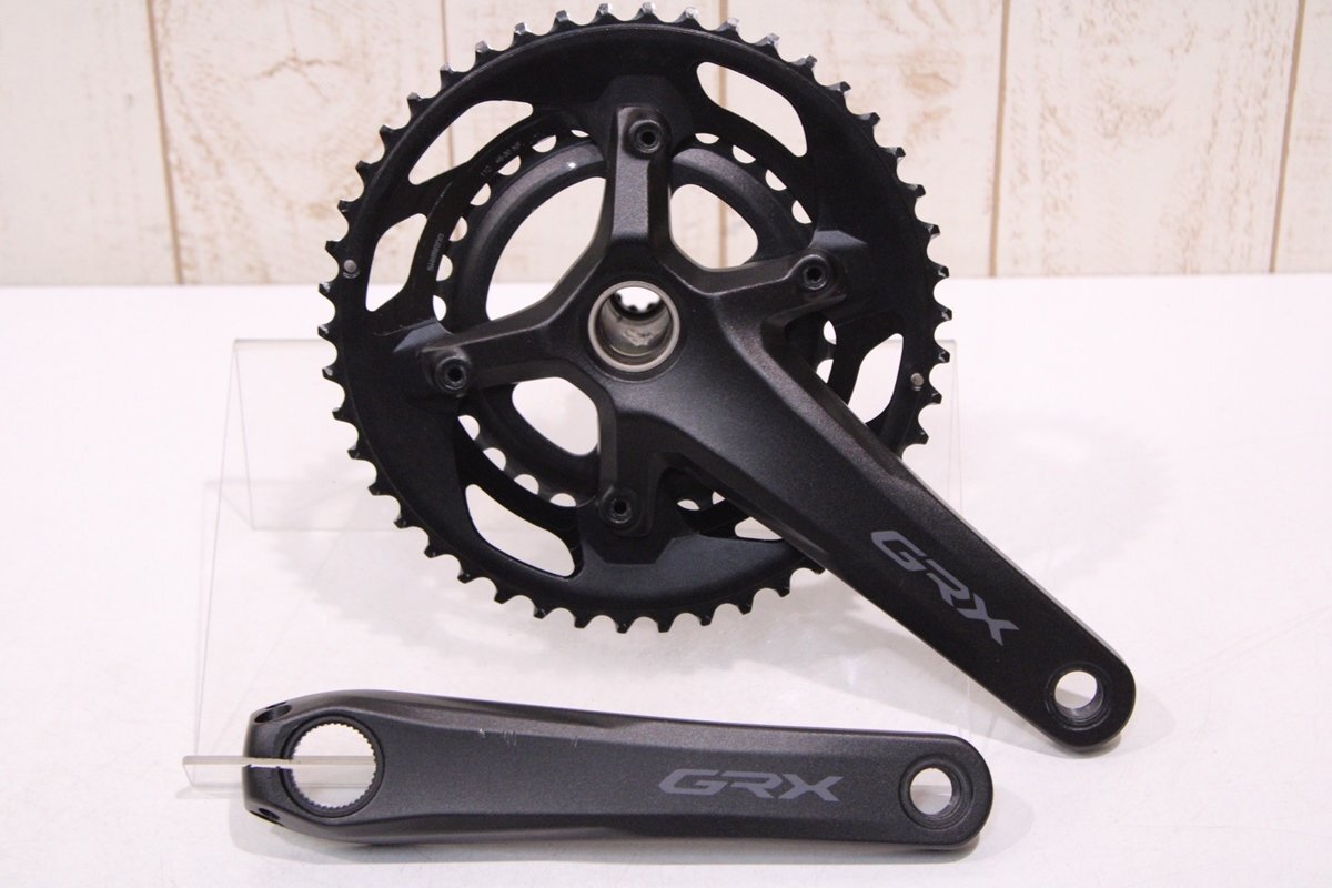 ★SHIMANO シマノ FC-RX600 GRX 170mm 46/30T 2x11s クランクセット BCD:110/80mm 超美品