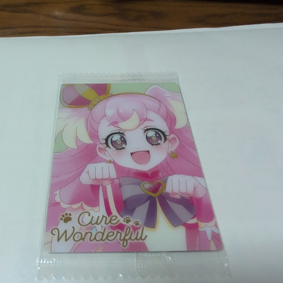 プリキュア ウエハース カード HRキュアワンダフル - プリキュア