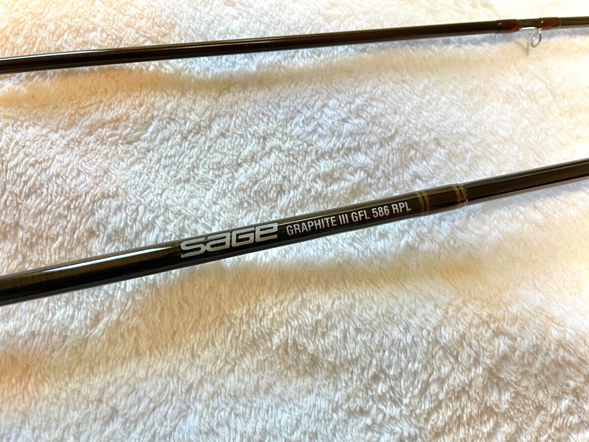 Bibian 比比昂- 美品SAGE セージGRAPHITE Ⅲ GFL 586 RPL 8'6ft Bibian 比比昂- 美品SAGE セージGRAPHITE Ⅲ GFL 586 RPL 8'6ft