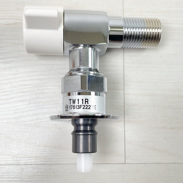 2個セット)TW11R 洗濯機用横水栓 (緊急止水弁付) TOTO 【未使用 2個セット)TW11R 洗濯機用横水栓 (緊急止水弁付) TOTO 【未使用