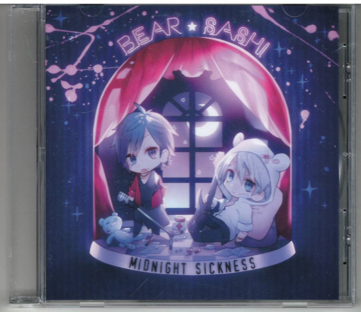 つかさし かいりきベア ベア サシ BEAR★SASHI「ミッドナイトシックネス MIDNIGHT SICKNESS」CD 送料込