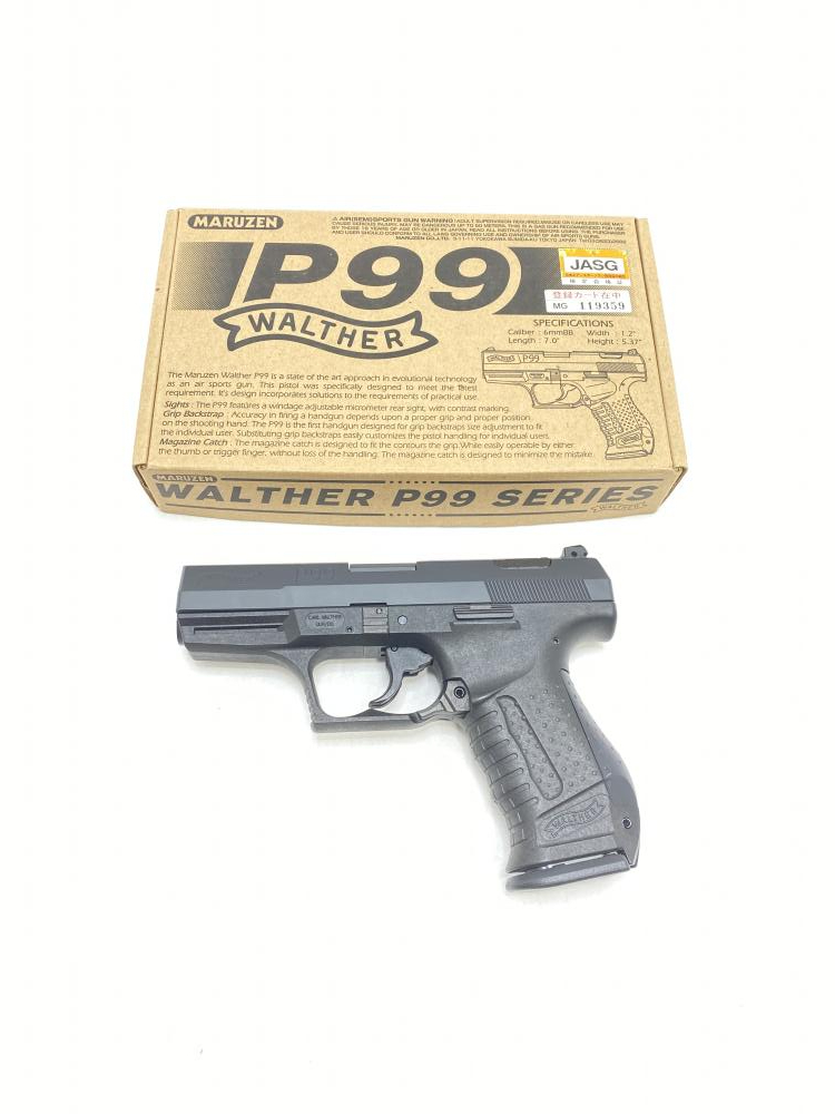 おすすめネット 中古】18歳以上 【エアガン】マルゼン ワルサーP99 ブラック その他