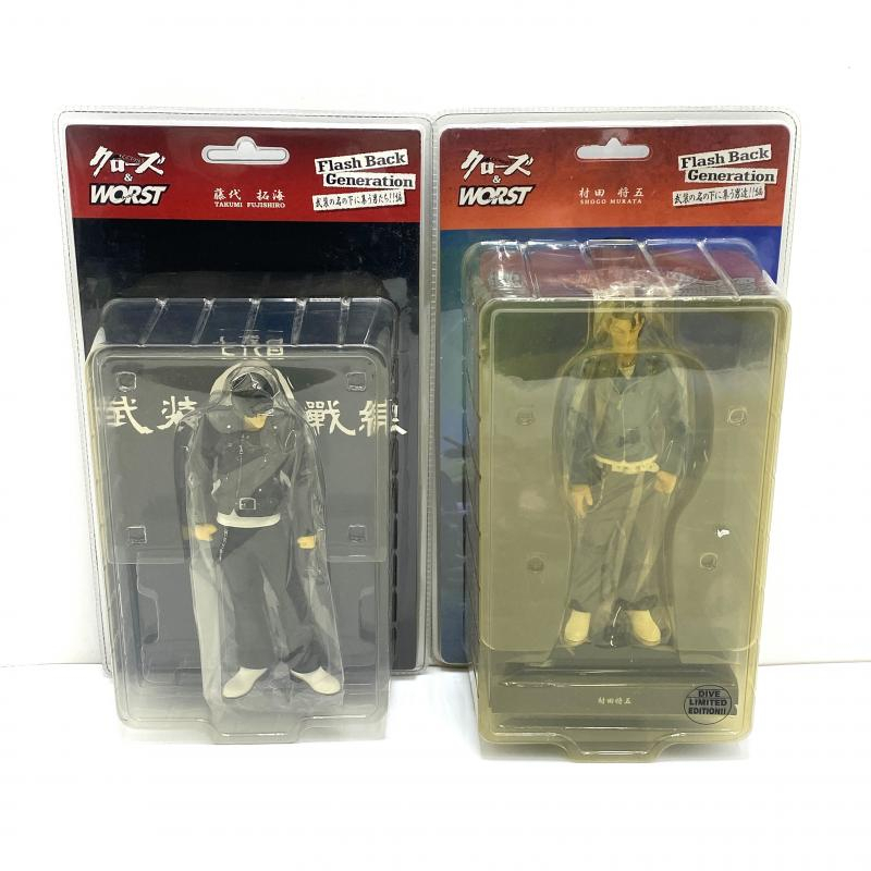中古】【まとめ】クローズ&WORST フィギュア9体セット 中古】【まとめ】クローズ&WORST フィギュア9体セット