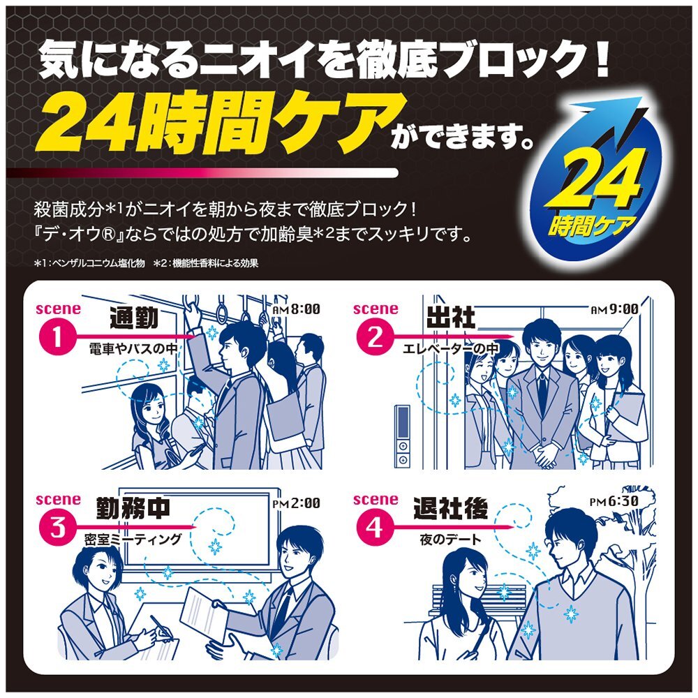 デ・オウ 薬用プロテクトデオジャム 容量50G ロート製薬 制汗剤・デオドラント_画像3