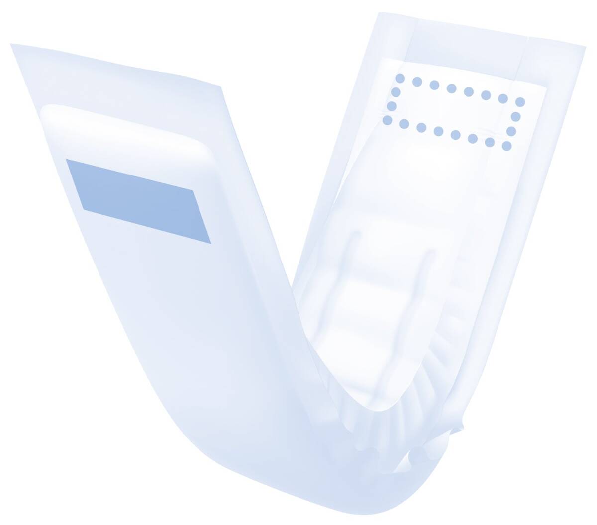 肌ケアアクティ紙パンツ用尿とりパッド2回分吸収 容量1コ 日本製紙クレシア 大人用オムツ_画像2