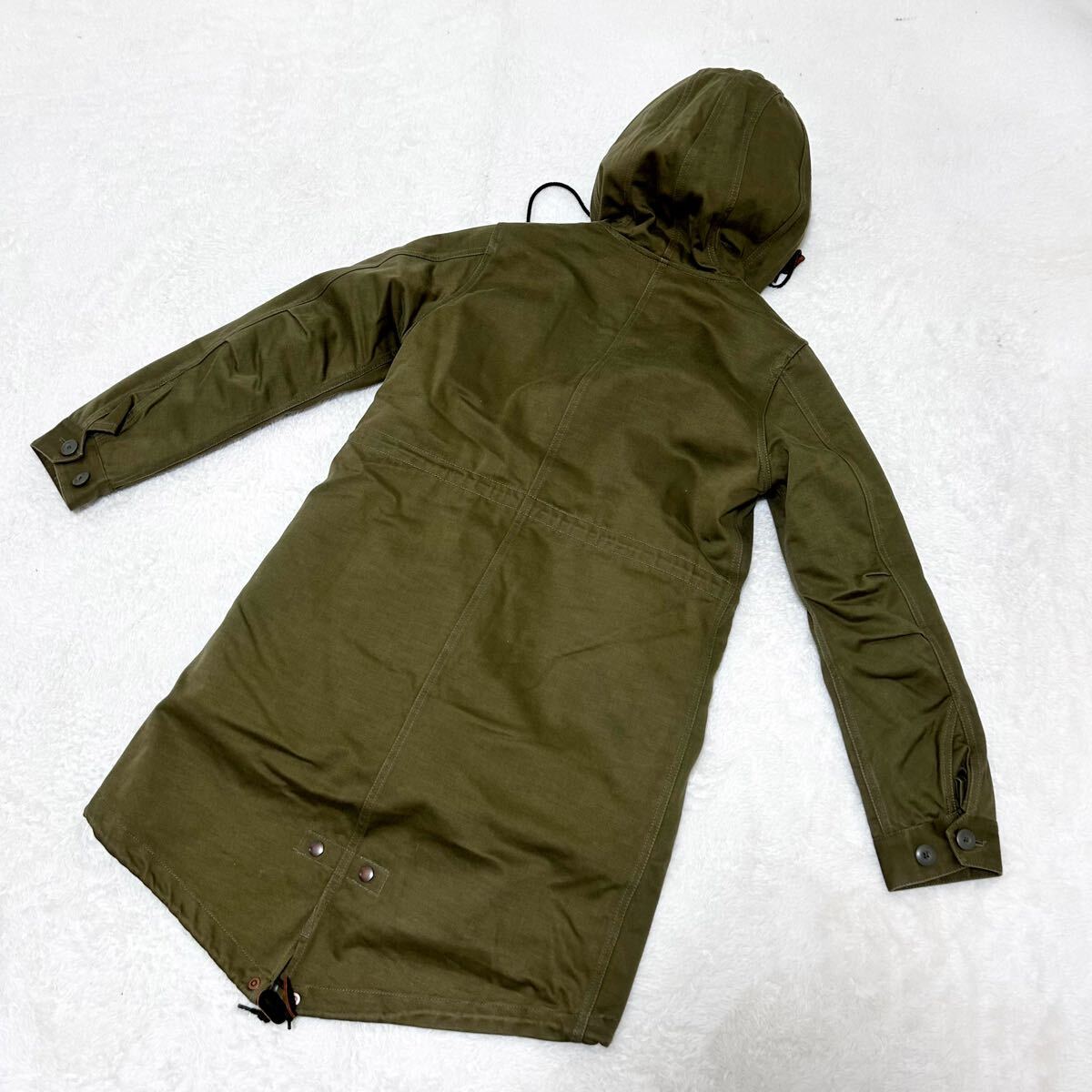 【美品】フレッドペリー　モッズコート　ライナー　カーキ　胸元ロゴ　y2k 美品】フレッドペリー モッズコート ライナー カーキ 胸元ロゴ