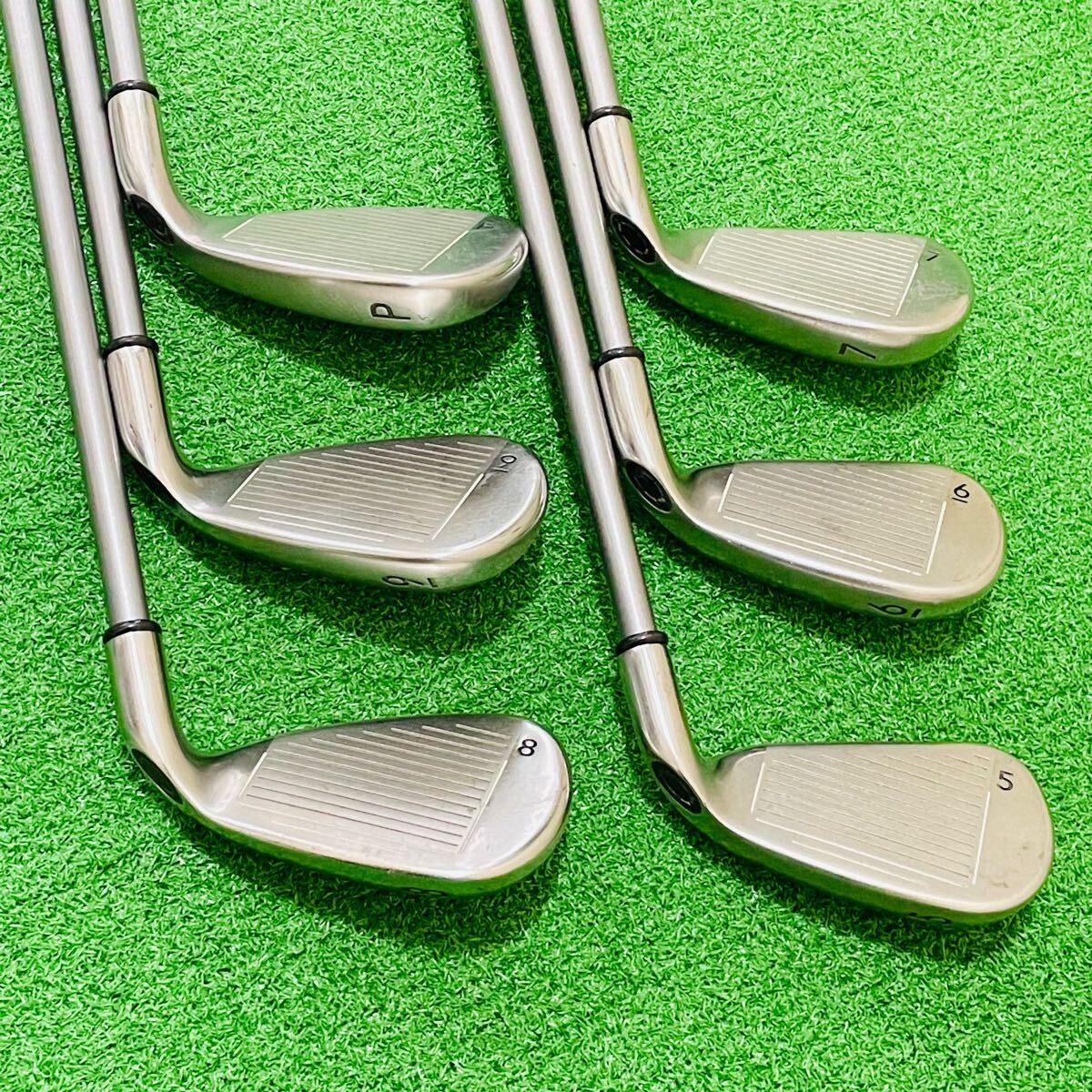 【希少】キャロウェイ　STEELHEAD X-16 レフティ　アイアン6本 7762 Callaway STEELHEAD X-16 レフティ 左利き 6本 アイアン