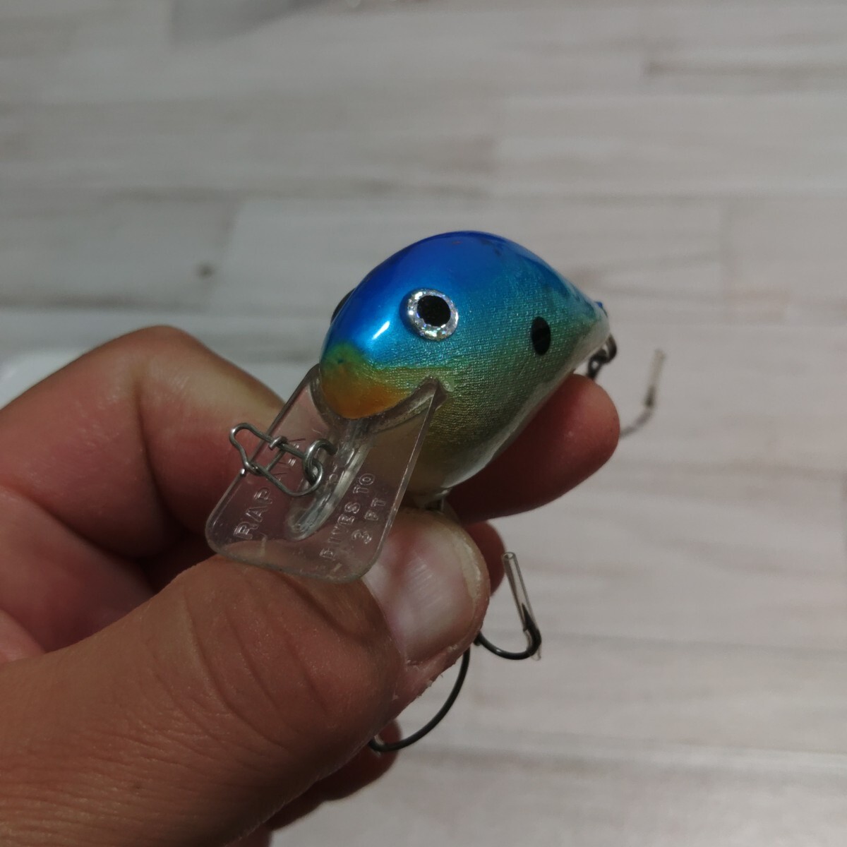 中古ルアー　10点セット　ラパラ、バグリーズ、フラットフィッシュ、TD 中古ルアー 10点セット ラパラ、バグリーズ、フラットフィッシュ
